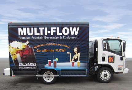 Multi-Flow Delivery Truck